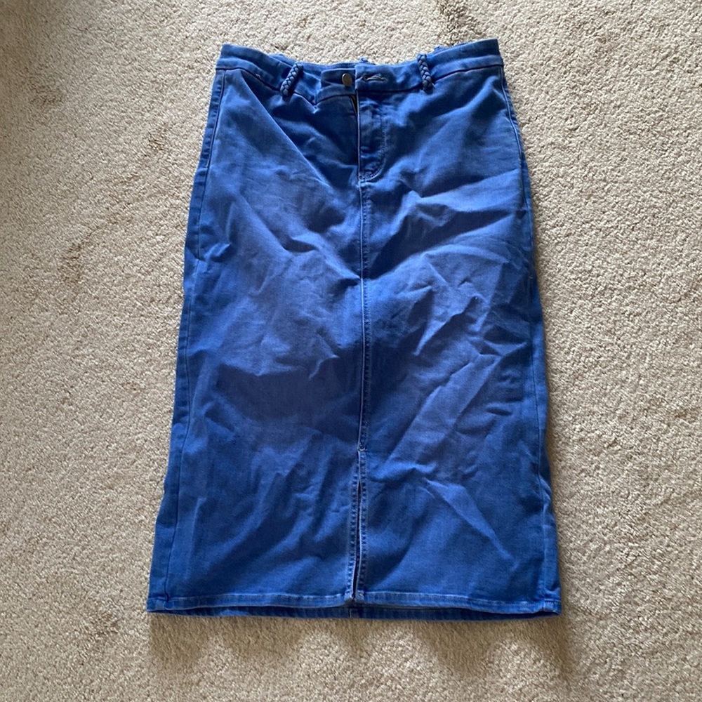 NYDJ denim skirt